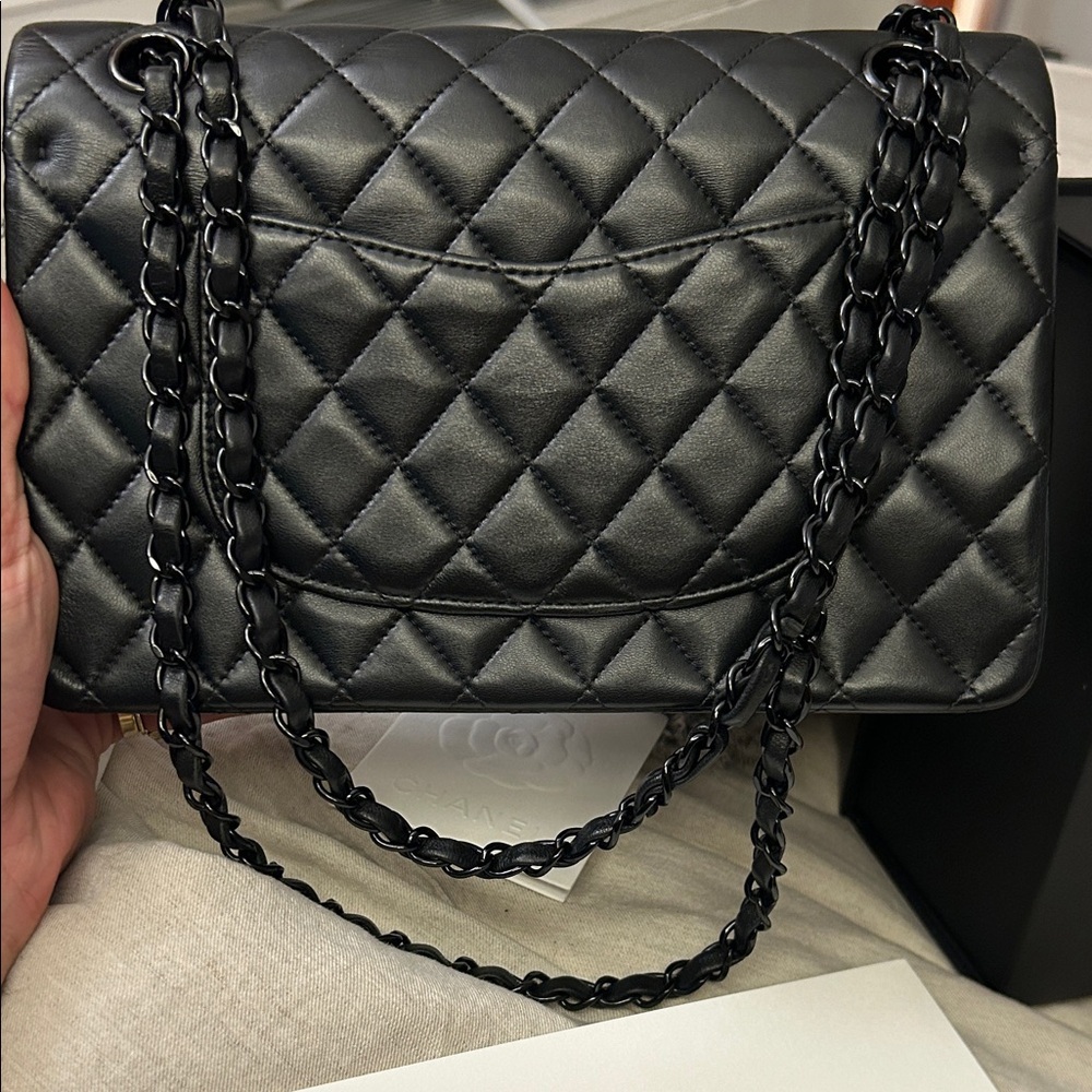 Chanel Classic Flap “ So Black “ Small - Picture 10 of 11